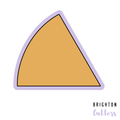 1/6 Circle Wedge Cookie Cutter