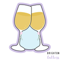 Champagne Clink Cookie Cutter