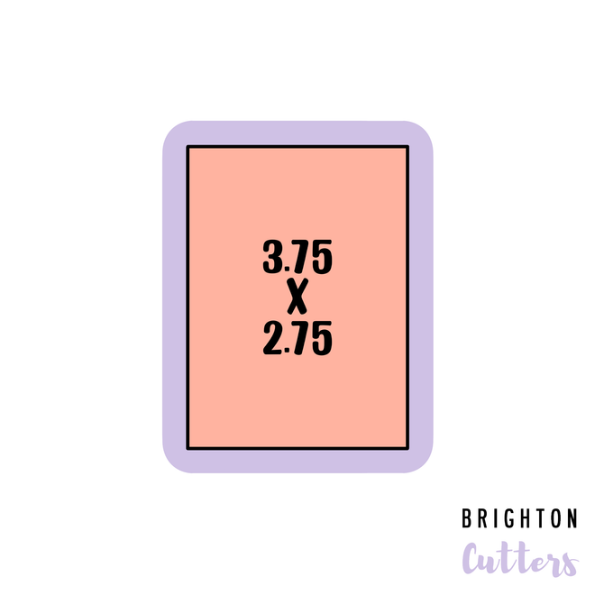Rectangle Cookie Cutters - Alternate Sizes