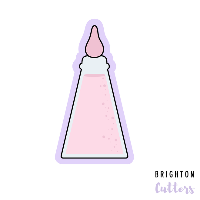 4 Inch Tall Potion Bottle Cookie Cutters