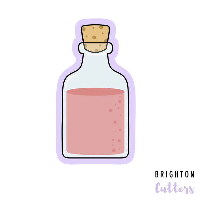4 Inch Tall Potion Bottle Cookie Cutters