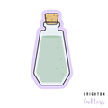 4 Inch Tall Potion Bottle Cookie Cutters