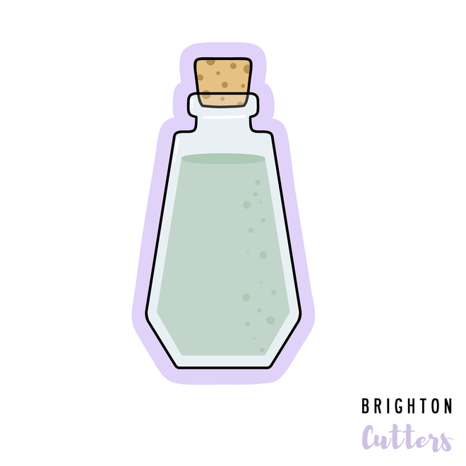 4 Inch Tall Potion Bottle Cookie Cutters
