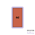 Rectangle Cookie Cutters - Alternate Sizes