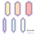 5.5 inch Elongated Hexagon Stick Cookie Cutters