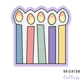 5 Candles Cookie Cutter