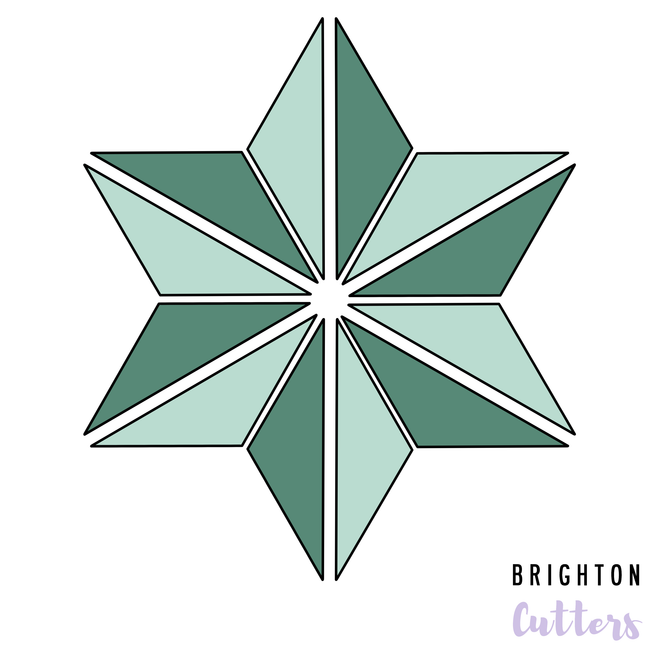 6 Pointed Star Platter Multi-Cutter