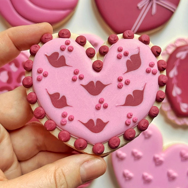 The Graceful Baker's Sweet Hearts & Rainbow Hearts Cookie Cutter