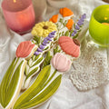 Long Stemmed Spring Flower Cookie Cutters
