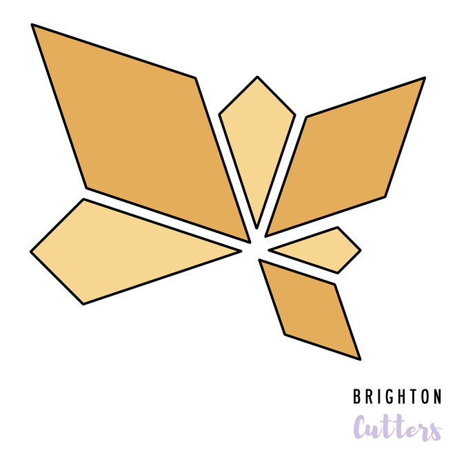 8 Pointed Star Platter Multi-Cutter (Design B)