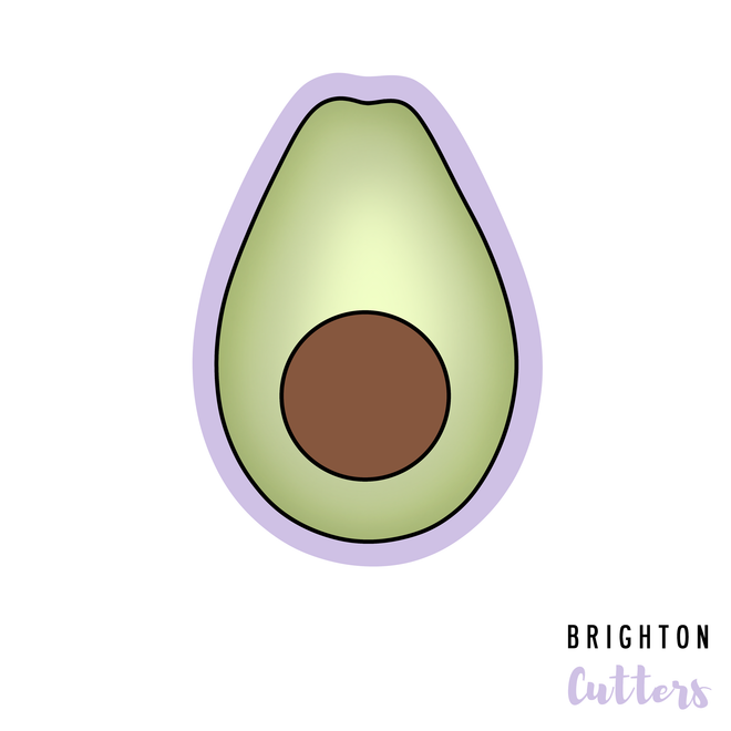 Avocado Cookie Cutter