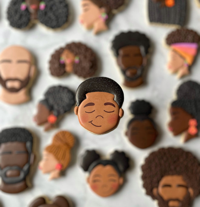 KCCC Boys Heads #4 Cookie Cutter
