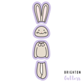 Mini Build a Bunny Cookie Cutter Set