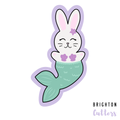Bunny Mermaid Cookie Cutter