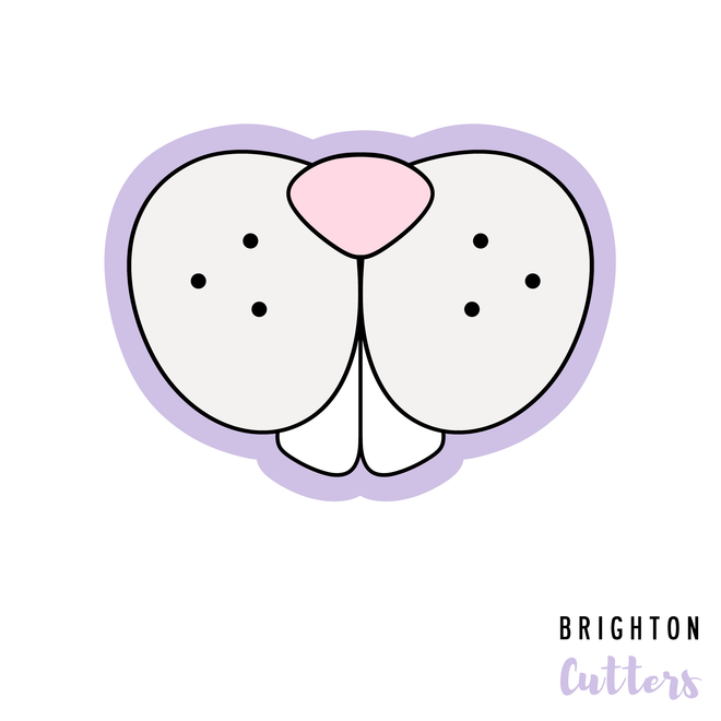 Bunny Face Cookie Cutter