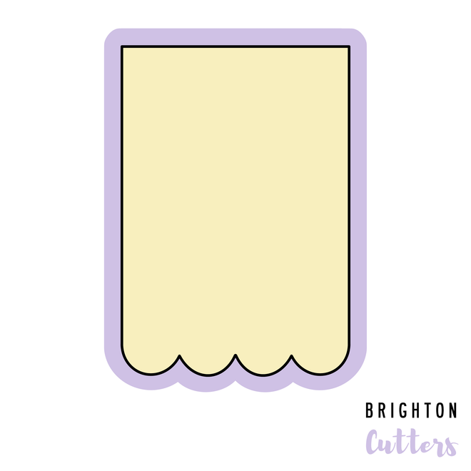 Bunting Shape 4 Cookie Cutters