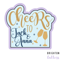 Cheers Plaque Cookie Cutter