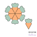 Carrot Platter Cookie Cutter