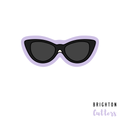 Cat Eye Glasses Cookie Cutter