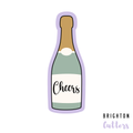 Champagne Bottle Cookie Cutter