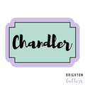 Chandler Plaque Cookie Cutter
