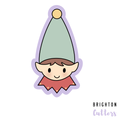 Vintage Christmas Elf Cookie Cutter