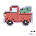 Christmas Truck Cookie Cutter