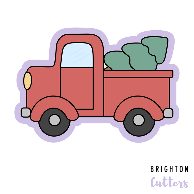 Christmas Truck Cookie Cutter