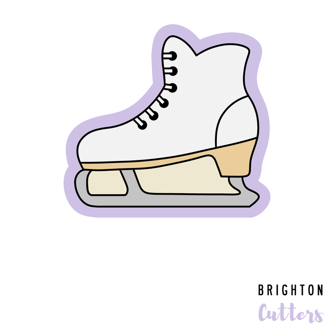 Chubby Ice Skate Cookie Cutter