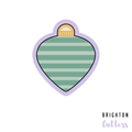 Chubby Ornament #3 Cookie Cutter