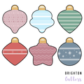 Chubby Ornament Cookie Cutters