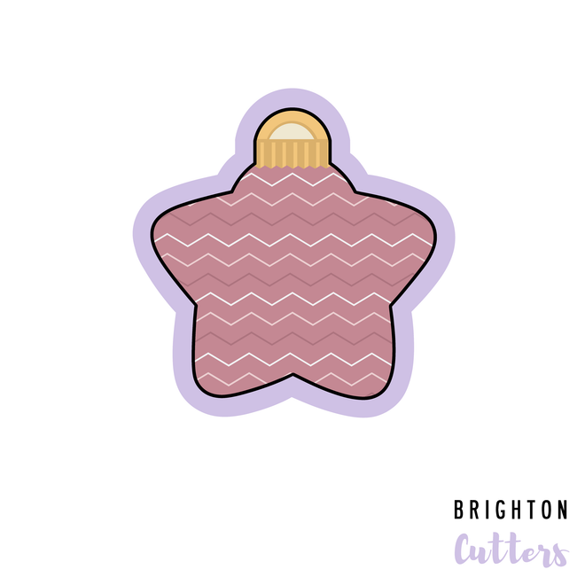 Chubby Star Ornament Cookie Cutter