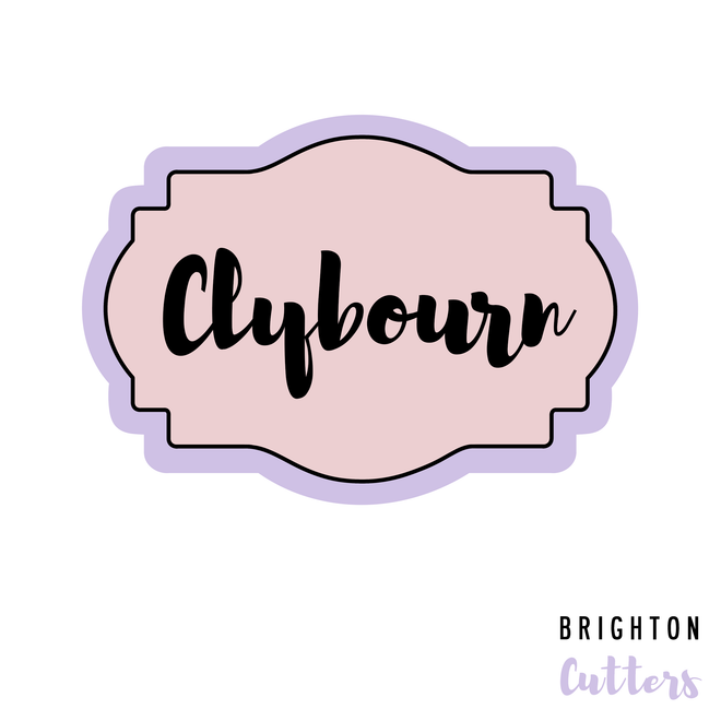 Clybourn Plaque Cookie Cutter