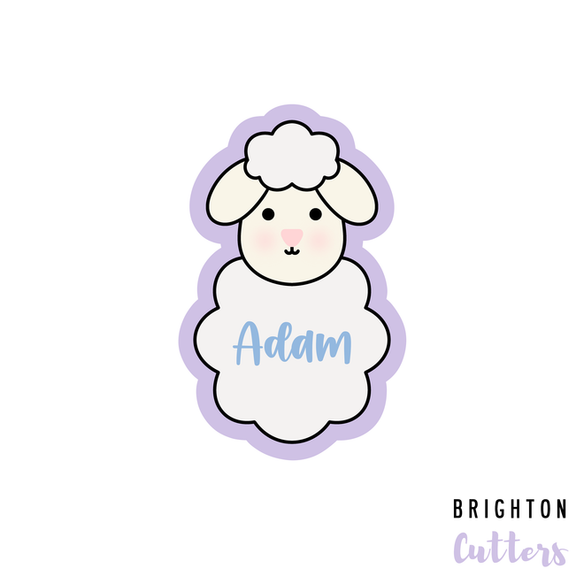 Sweet Easter Lamb Cookie Cutter