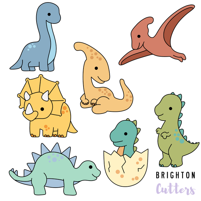 Dinosaur Cookie Cutters