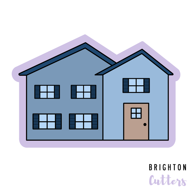 Suburban House Cookie Cutter