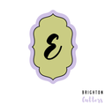 Elegant Plaque Cookie Cutter
