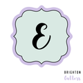 Elegant Square Plaque Cookie Cutter