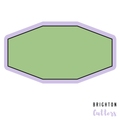 Elongated Octagon 2 Cookie Cutter