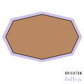 Elongated Octagon 1 Cookie Cutter
