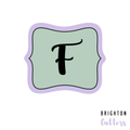 Folkstone Plaque Cookie Cutter