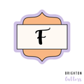 Folkstone Rectangle Plaque Cookie Cutter