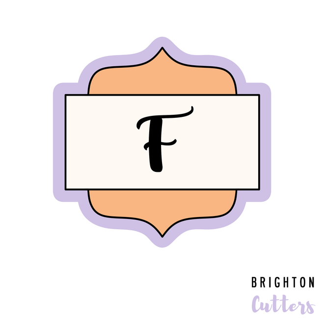 Folkstone Rectangle Plaque Cookie Cutter