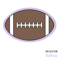 Football Cookie Cutter