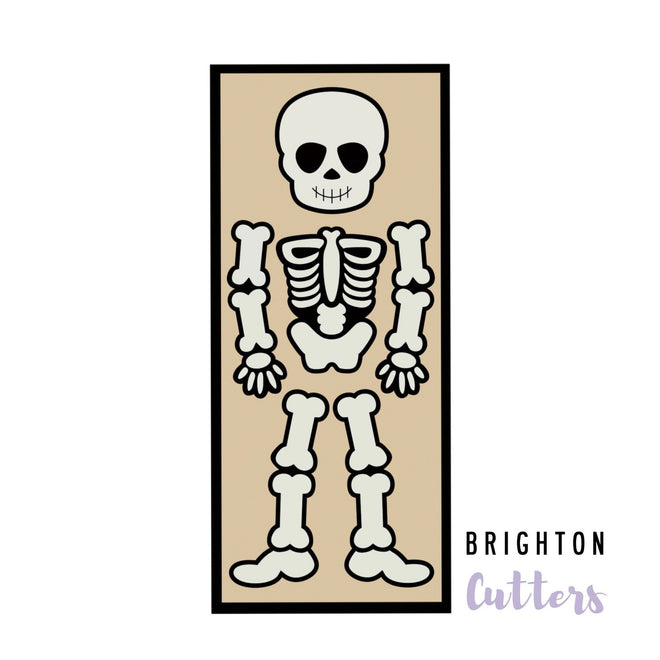 Build-a-Skeleton Cookie Cutter Set