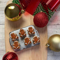 Tiny Gingerbread Multi-Cutter and Dough Popper (for Elf Cookies)