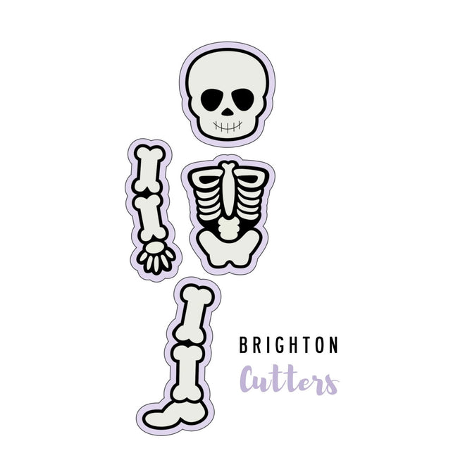 Build-a-Skeleton Cookie Cutter Set