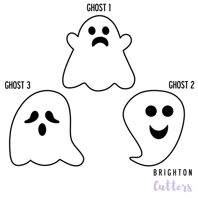 Boo Friends Ghost Cookie Cutters
