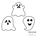 Boo Friends Ghost Cookie Cutters