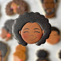 KCCC Girls Heads #1 Cookie Cutter
